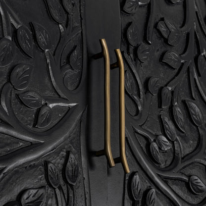 Albero Tall Cabinet - Black