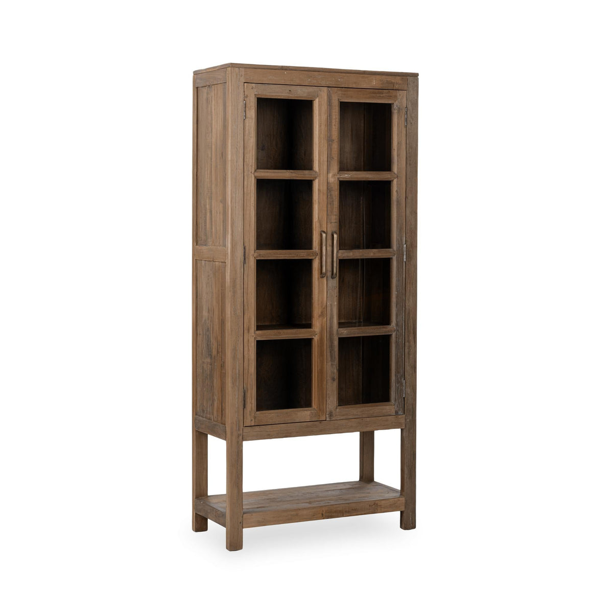 Kharga Reclaimed Wood Tall Cabinet - Natural