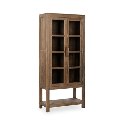 Kharga Reclaimed Wood Tall Cabinet - Natural