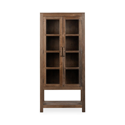 Kharga Reclaimed Wood Tall Cabinet - Natural