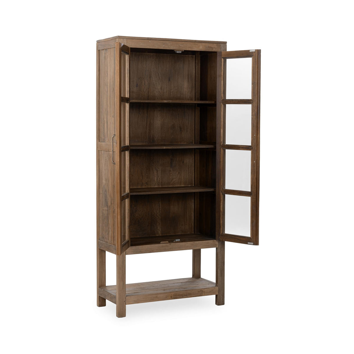 Kharga Reclaimed Wood Tall Cabinet - Natural