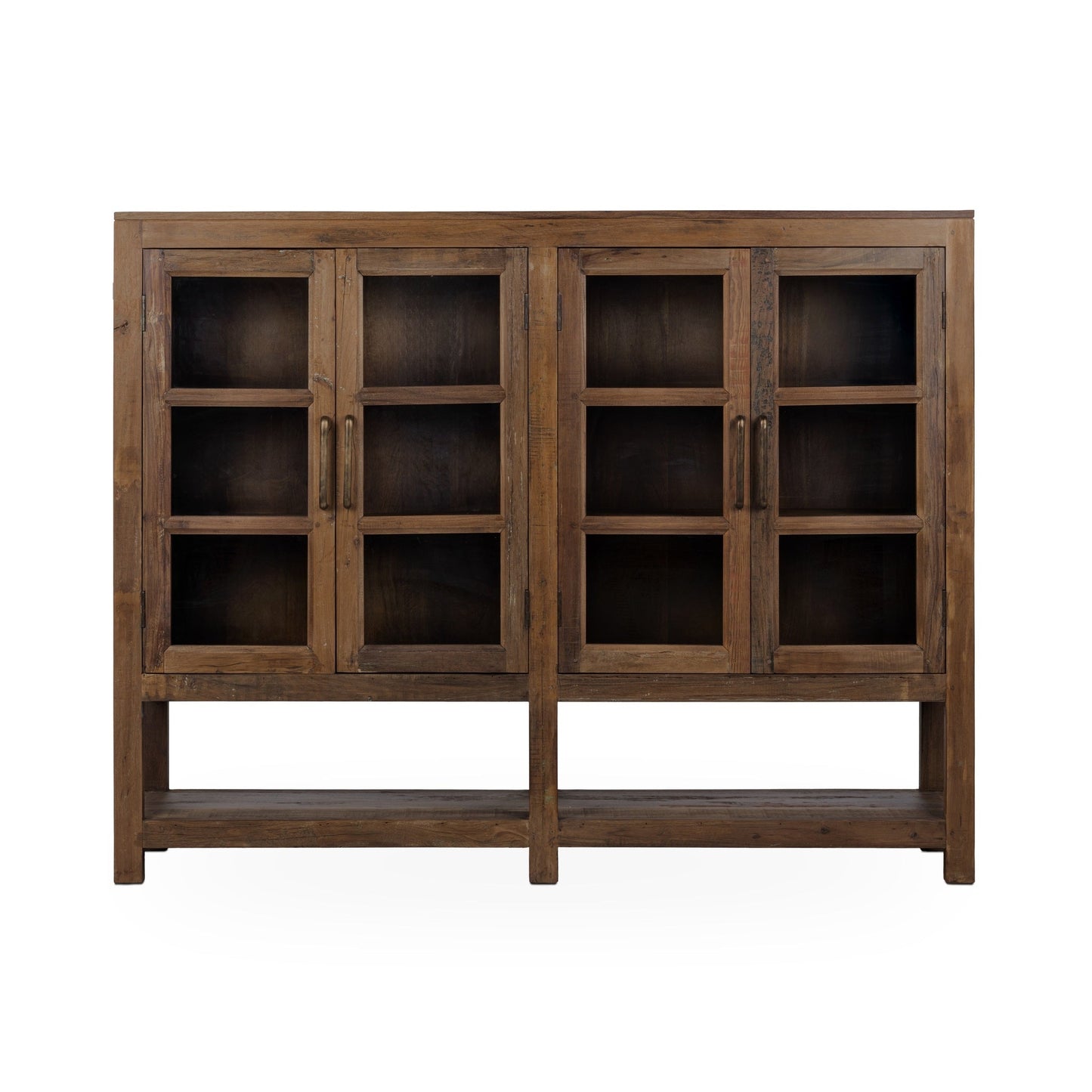 Kharga Reclaimed Wood 4Dr Cabinet - Natural