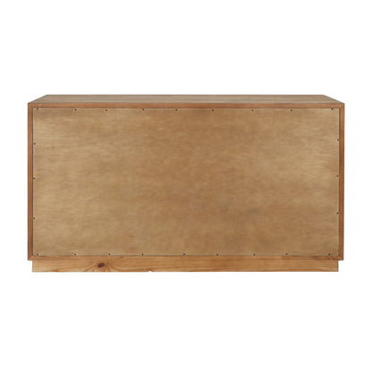 Santa Clara 6Dwr Dresser - Caramel Brown