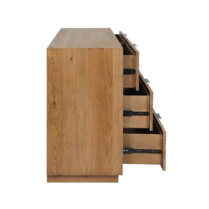 Santa Clara 6Dwr Dresser - Caramel Brown