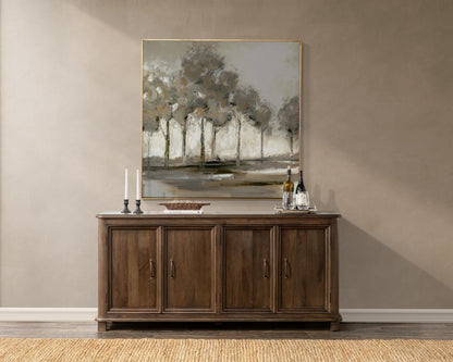 Brookside 4Dr Cabinet - Cocoa Brown