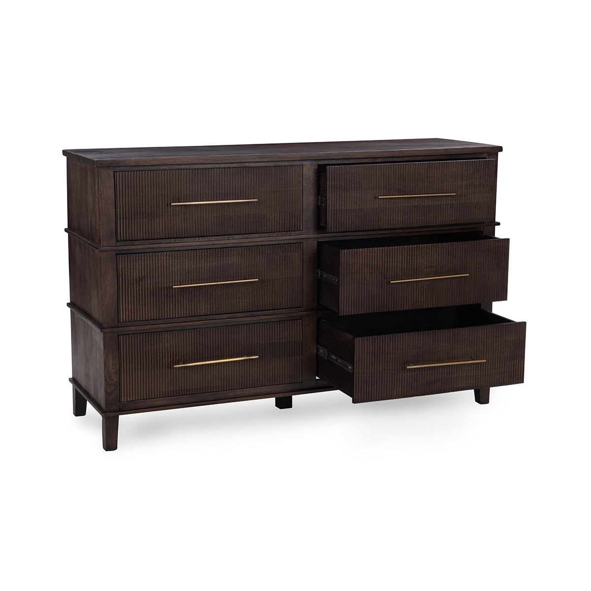 Westlake 6Dwr Dresser - Kona Brown