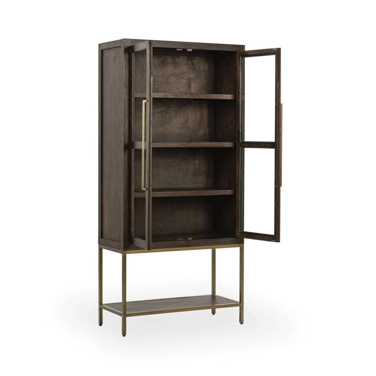 Freemont Tall Cabinet - Kona Brown