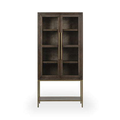 Freemont Tall Cabinet - Kona Brown