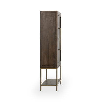 Freemont Tall Cabinet - Kona Brown