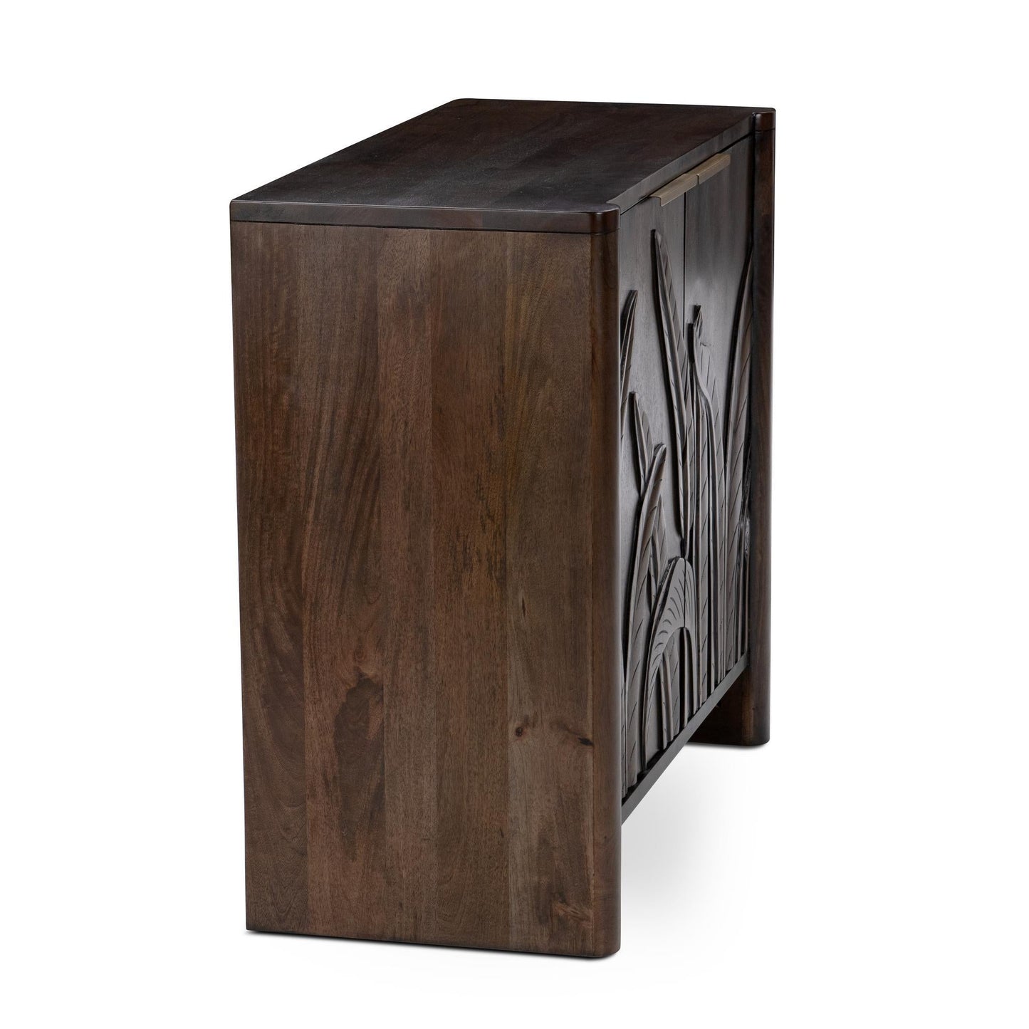 Ledro 2Dr Cabinet - Dark Brown