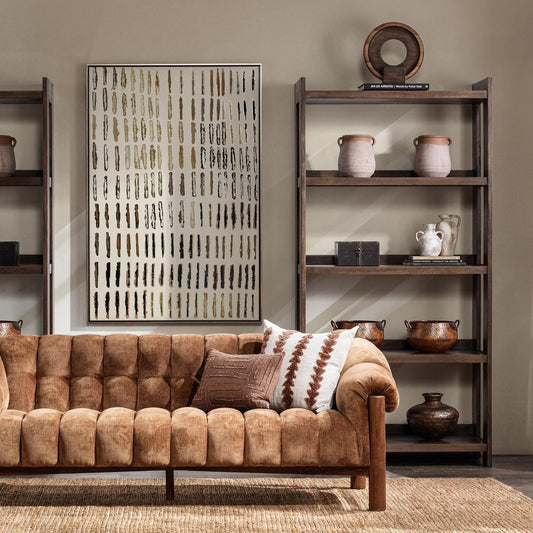 Marine Bookcase - Cocoa Brown