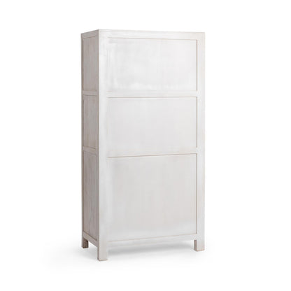 Hera Display Cabinet - Creamwood