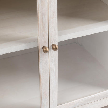 Hera 4 Door Buffet - Creamwood
