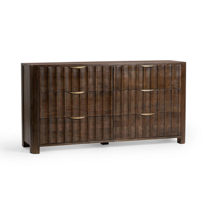 Baylee 6 Drawer Dresser - Cocoa Brown