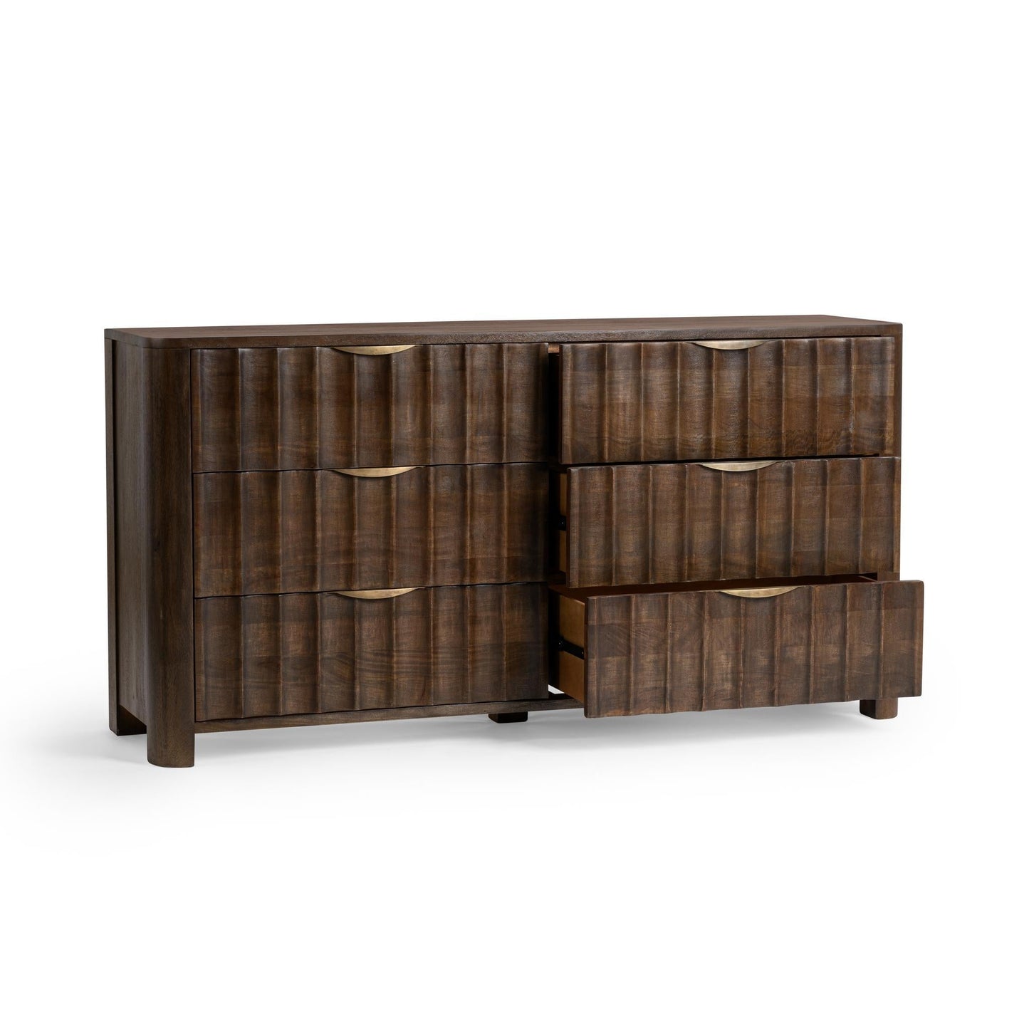 Baylee 6 Drawer Dresser - Cocoa Brown