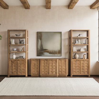 Cleveland Bookcase - Sandy Taupe