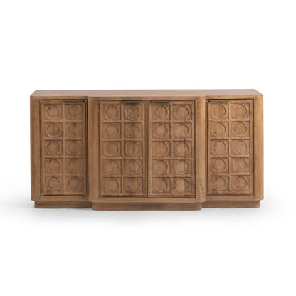 Cleveland 4 Door Cabinet - Sandy Taupe