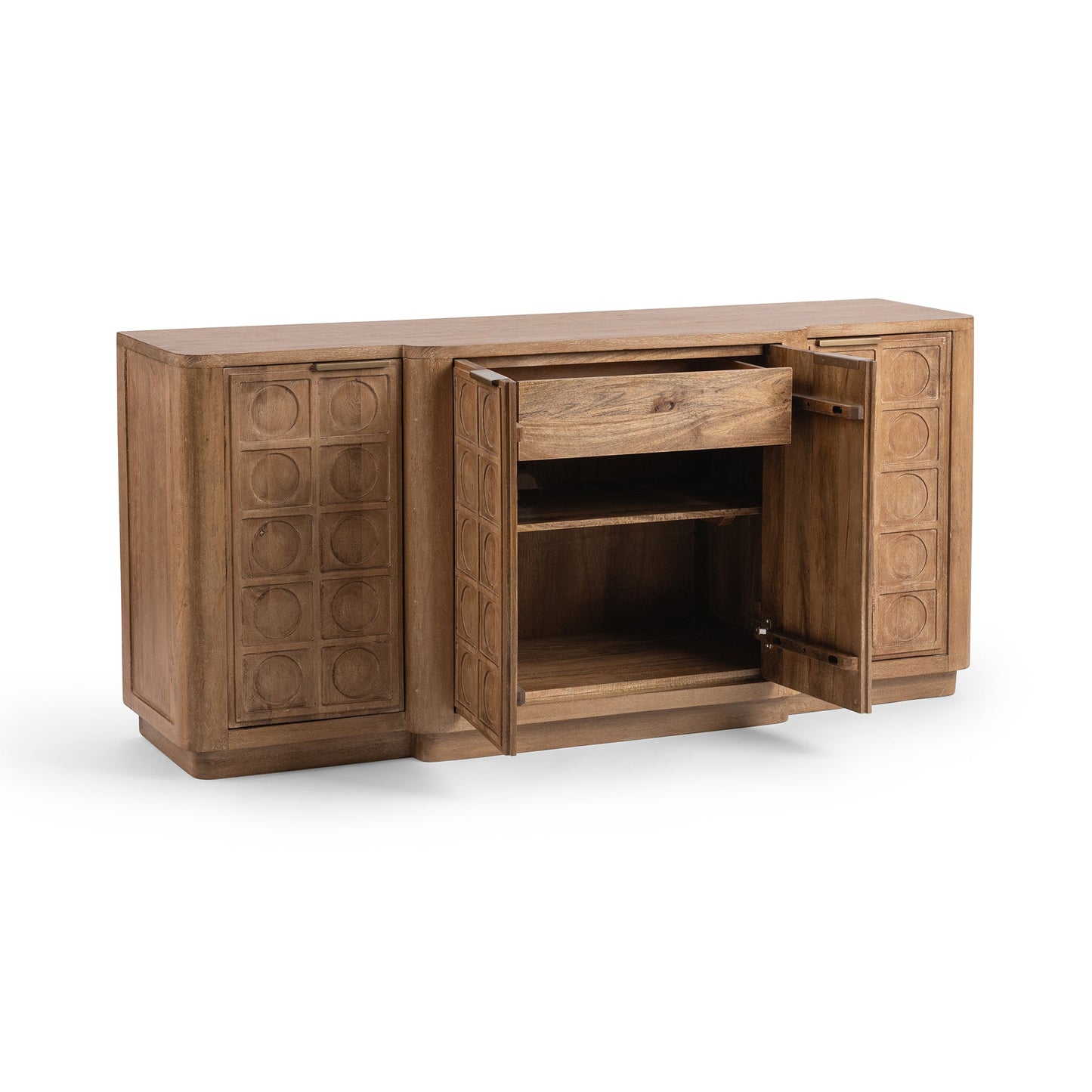 Cleveland 4 Door Cabinet - Sandy Taupe