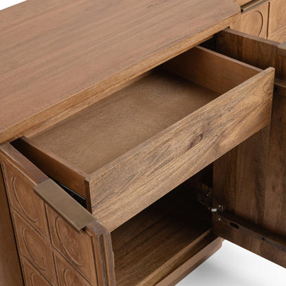 Cleveland 4 Door Cabinet - Sandy Taupe