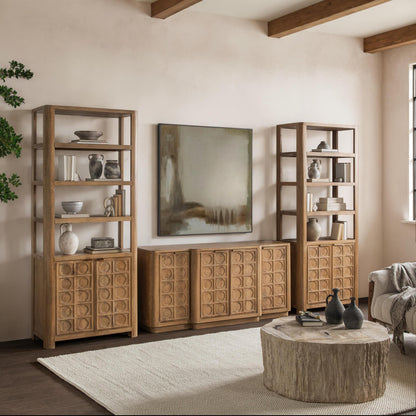 Cleveland 4 Door Cabinet - Sandy Taupe