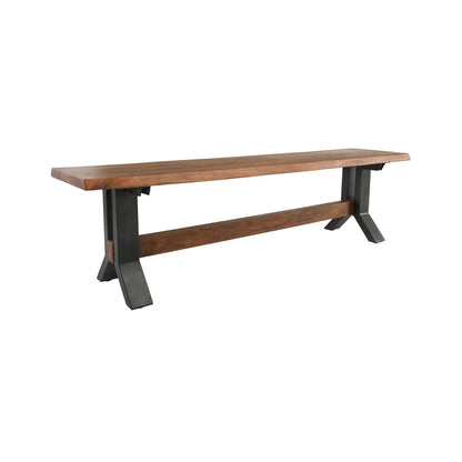 Bellamy Bench - Amber Brown
