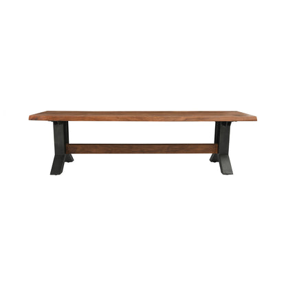 Bellamy Bench - Amber Brown
