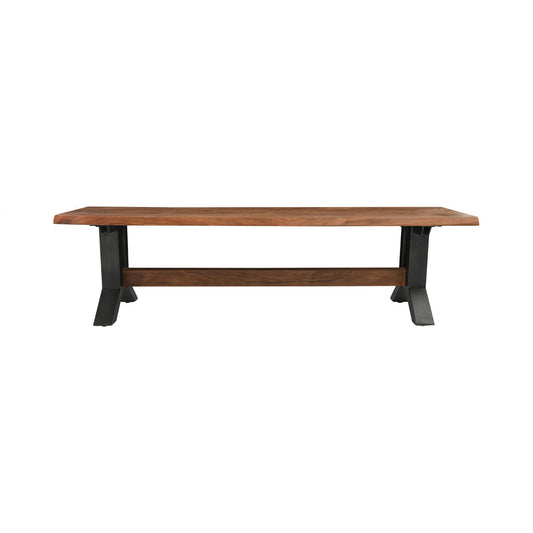 Bellamy Bench - Amber Brown