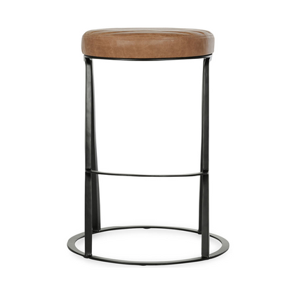 Sawyer Leather Counter Stool - Sedona Brown