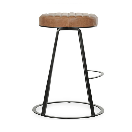 Sawyer Leather Counter Stool - Sedona Brown