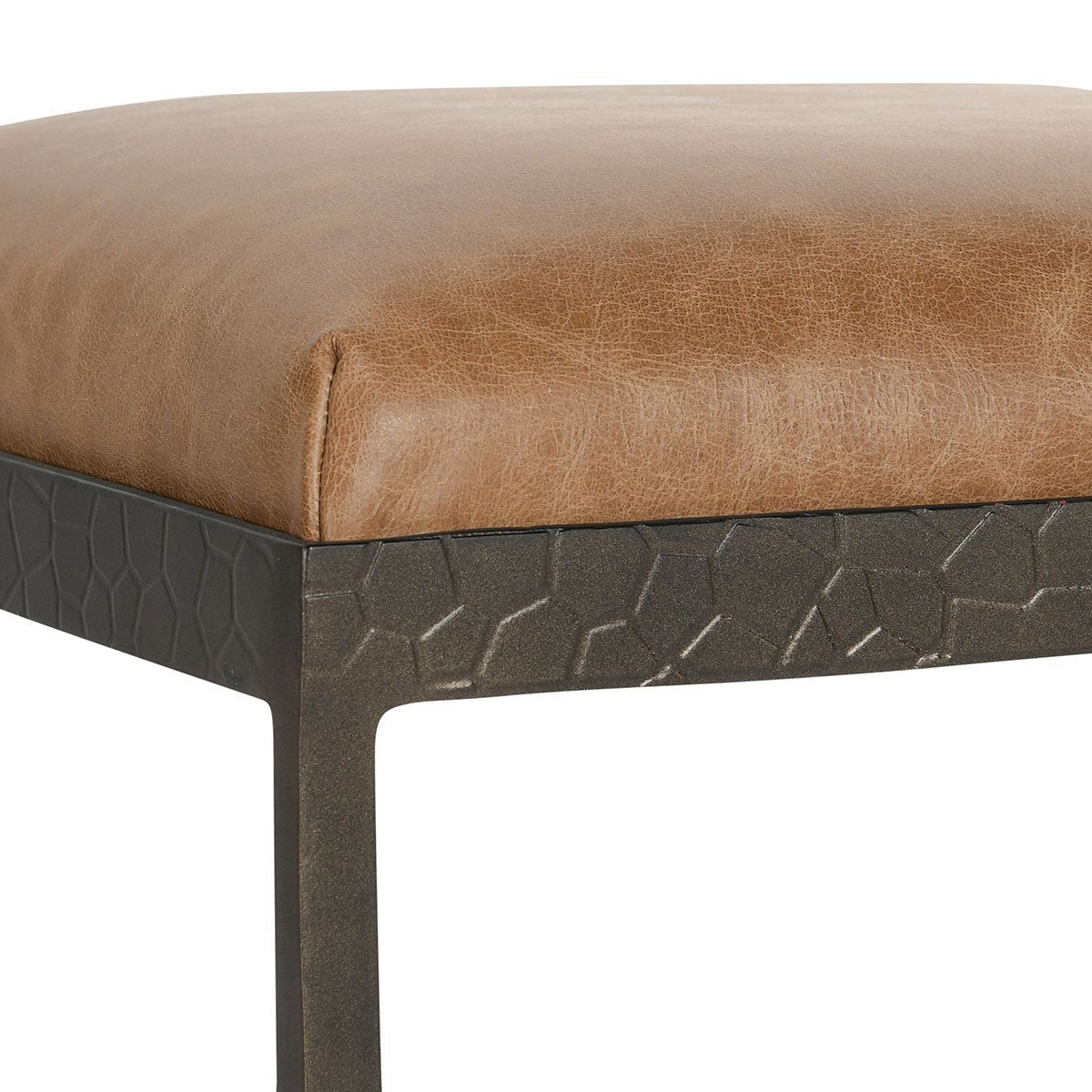 Bose Leather Counter Stool - Sedona Brown