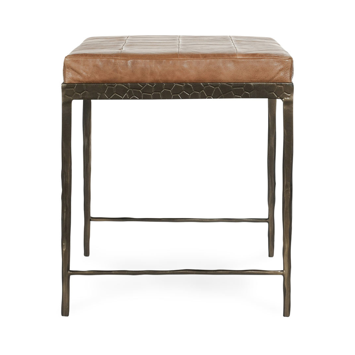 Malo Leather Bench - Sedona Brown