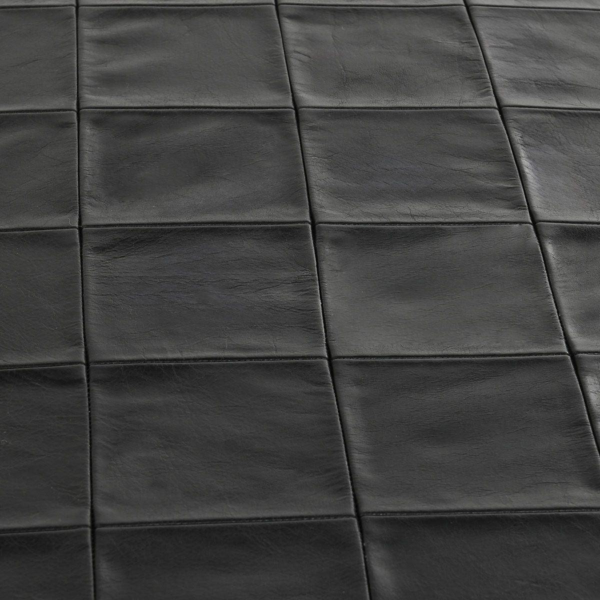 Malo Leather Bench - Onyx Black