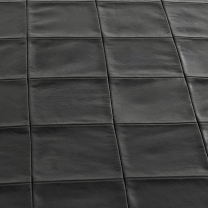 Malo Leather Bench - Onyx Black