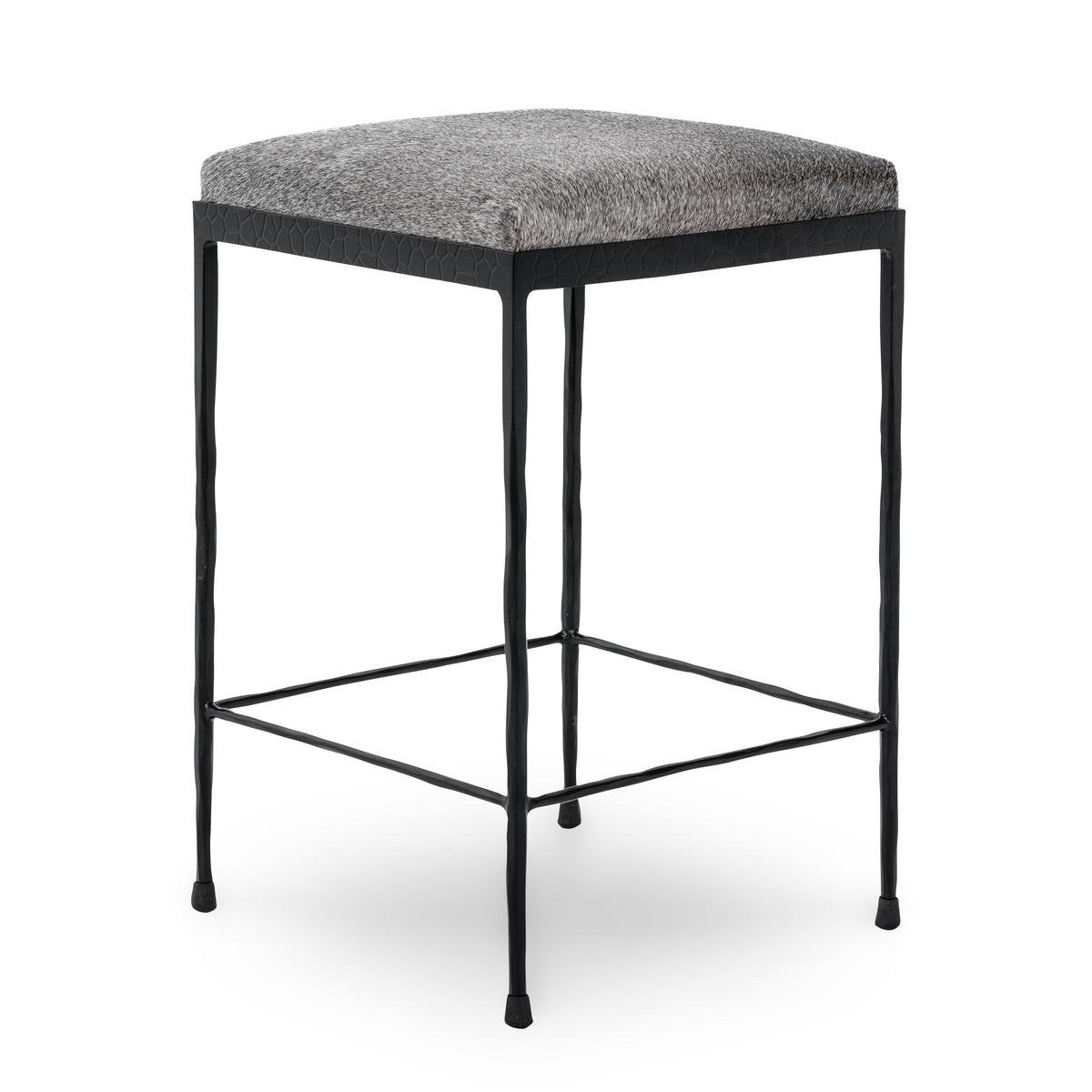 Bose Hide Counter Stool - Sparrow Gray