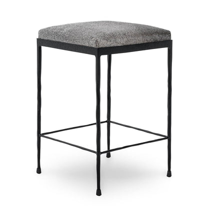 Bose Hide Counter Stool - Sparrow Gray