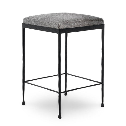 Bose Hide Counter Stool - Sparrow Gray