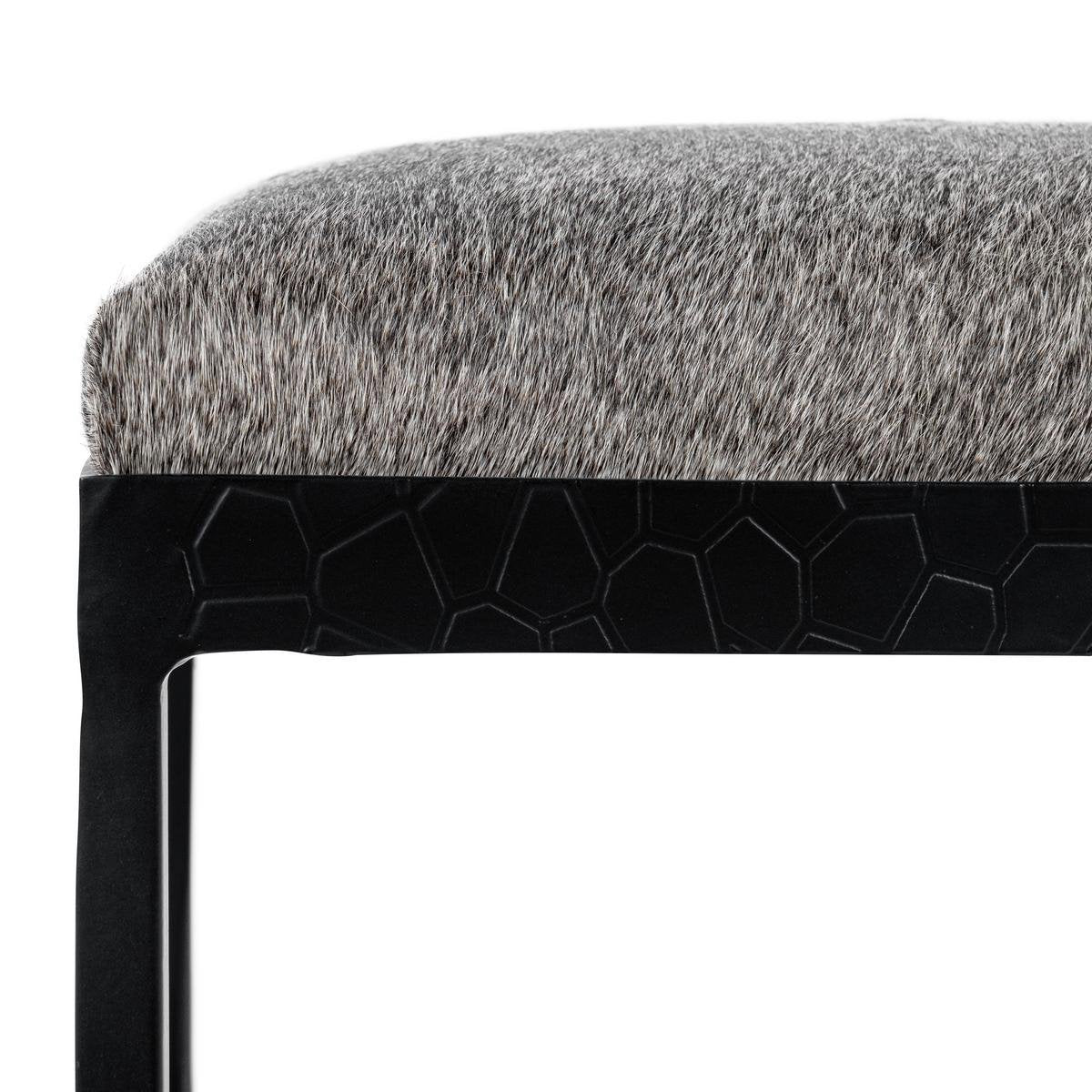 Bose Hide Counter Stool - Sparrow Gray