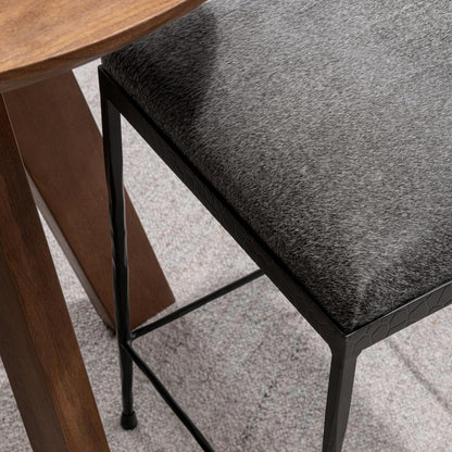 Bose Hide Counter Stool - Sparrow Gray