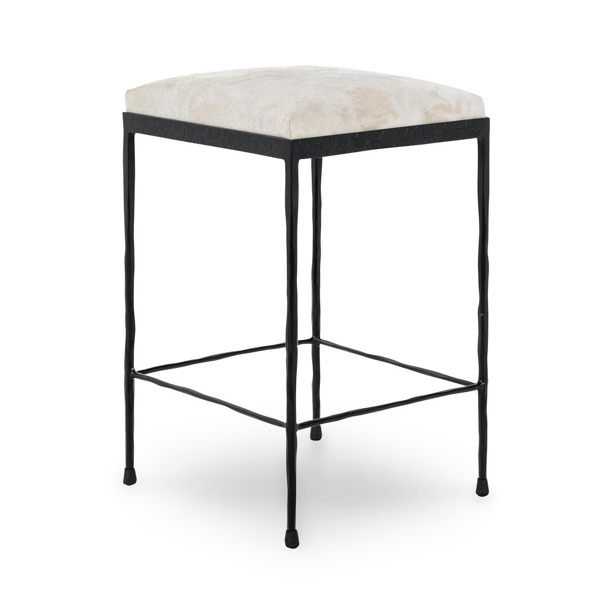 Bose Hide Counter Stool - Dusty Cream