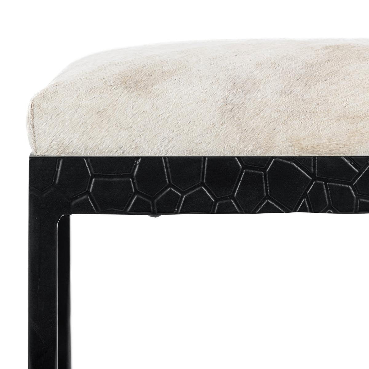 Bose Hide Counter Stool - Dusty Cream