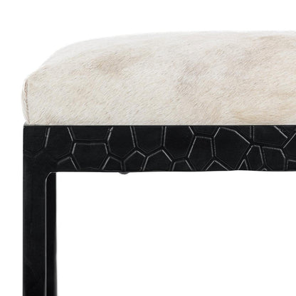 Bose Hide Counter Stool - Dusty Cream