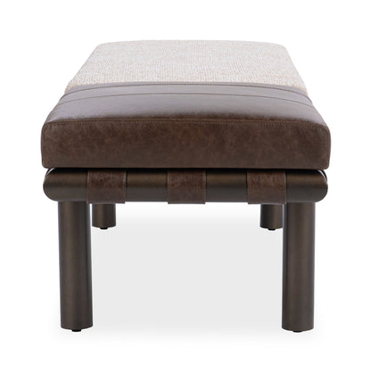 Brooklyn Accent Bench - Coco Latte