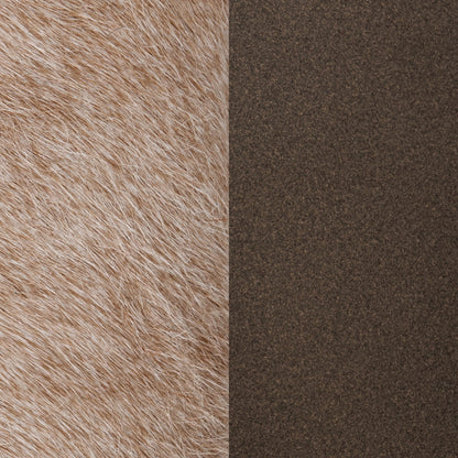 Andre 40" Round Ottoman - Canyon Dust