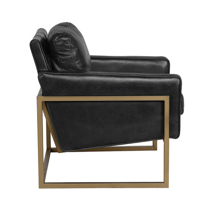 Ken Accent Chair – Jet Black