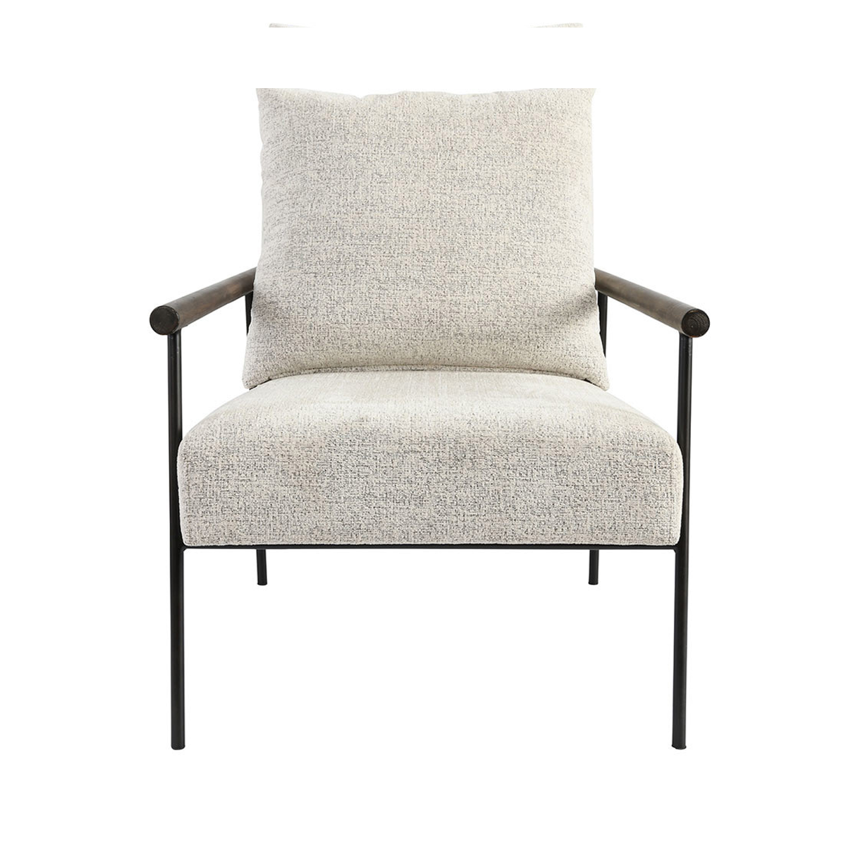 Cohen Upholstered Accent Chair - Ivory