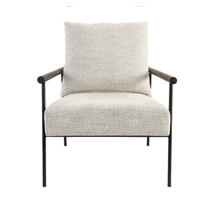 Cohen Upholstered Accent Chair - Ivory