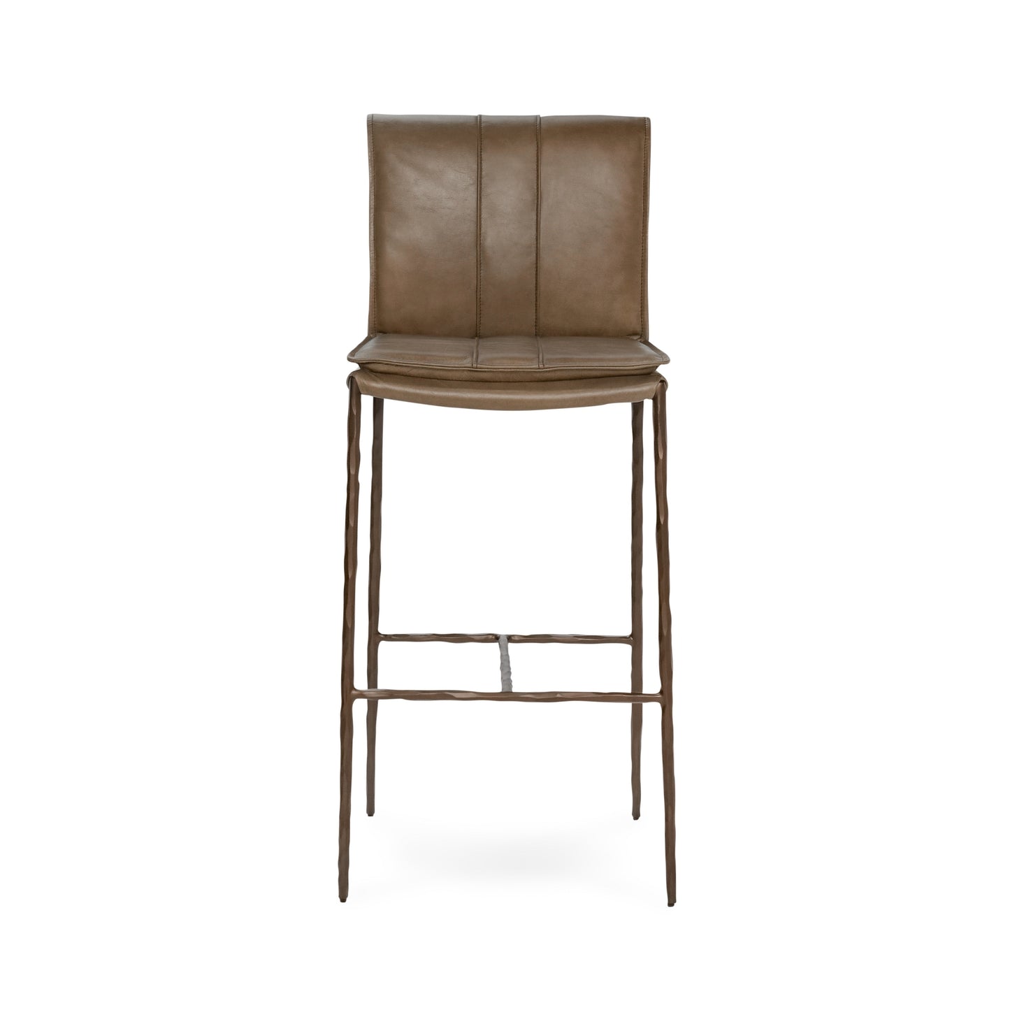 Mayer Leather Bar Stool