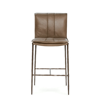 Mayer Leather Counter Stool