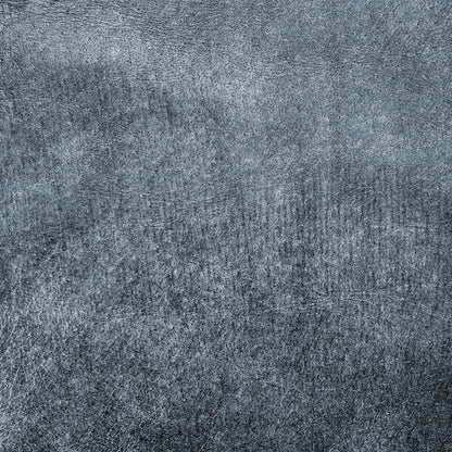 Morgan Leather Accent Chair - Ocean Blue