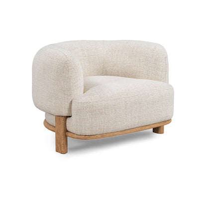 Pasadena Upholstered Accent Chair - Natural